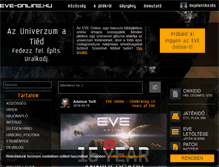 Tablet Screenshot of eve-online.hu