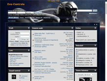 Tablet Screenshot of eve-online.pl